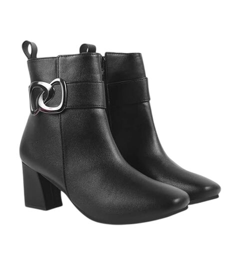 Bottines Adelaide Femme Noir Lotus Shoes