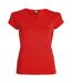 T-shirt belice femme rouge Roly