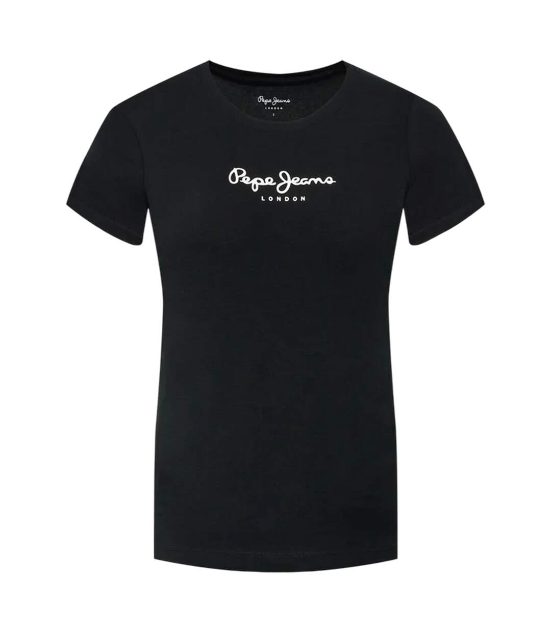 T-shirt Motif/style Logo Femme Noir Pepe Jeans-2