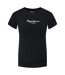 T-shirt Motif/style Logo Femme Noir Pepe Jeans-2