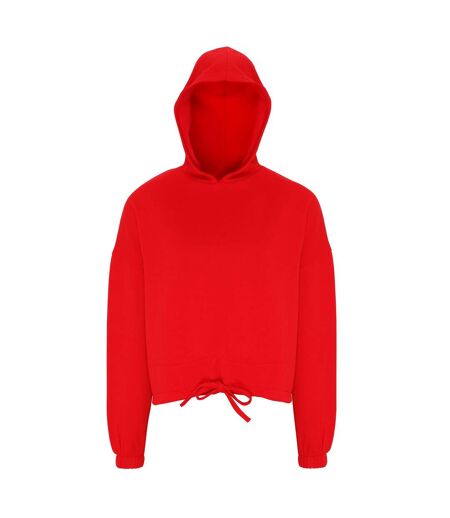 Sweat À Capuche Femme Rouge Feu TriDri