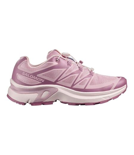 Womens/ladies Evr Low Cut Trainers Dawn Pink Salomon