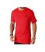 T-shirt Rouge Homme Under Armour Left Chest