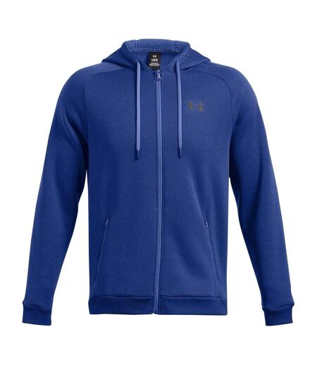 Mens Full Zip Hoodie Blue Under Armour