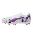 Chaussures De Foot Pour Terrain Ferme Style Match Ultra Homme Blanc Violet Clair Puma-2