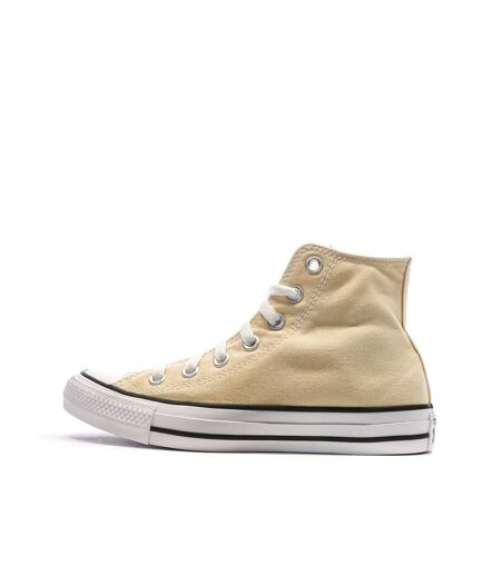 Baskets jaunes mixte converse chuck taylor all star