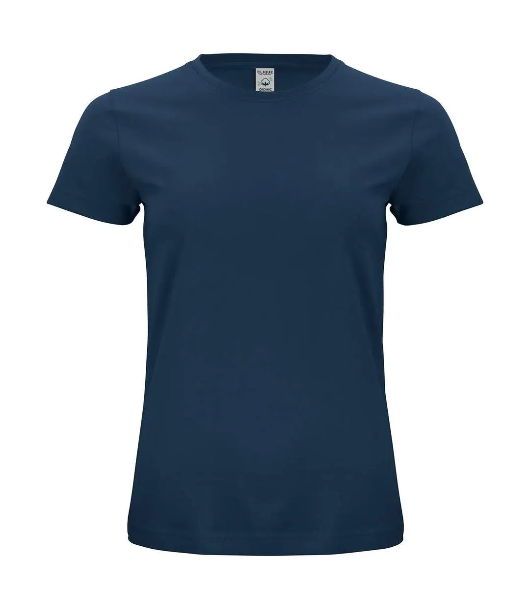 T-shirt Classic Femme Bleu Marine Foncé Clique-1
