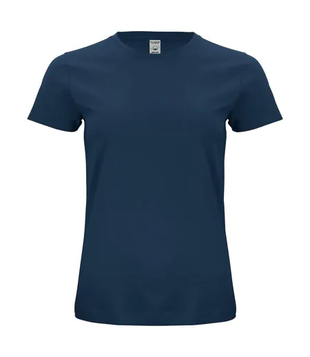 T-shirt Classic Femme Bleu Marine Foncé Clique