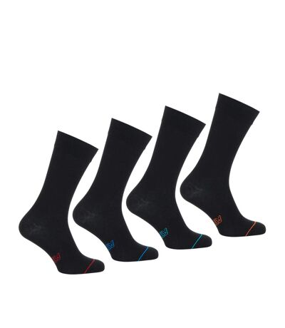 Lot de 4 paires de chaussettes hautes crew Ecopack Athena