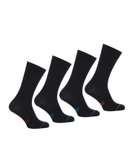 Lot de 4 paires de chaussettes hautes crew Ecopack Athena