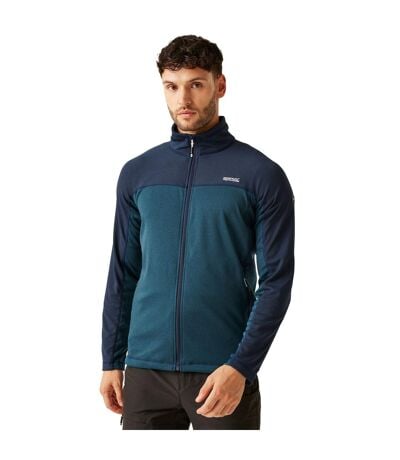 Mens Highton V Fleece Jacket Moonlight Denim Navy Regatta