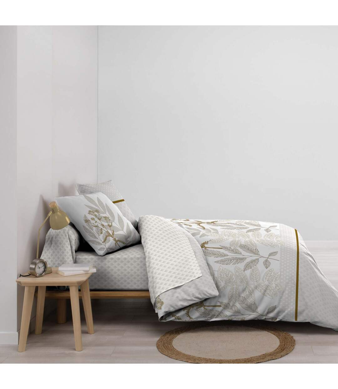 Parure de Lit 6 Pièces Raoni 260x240cm Naturel-2