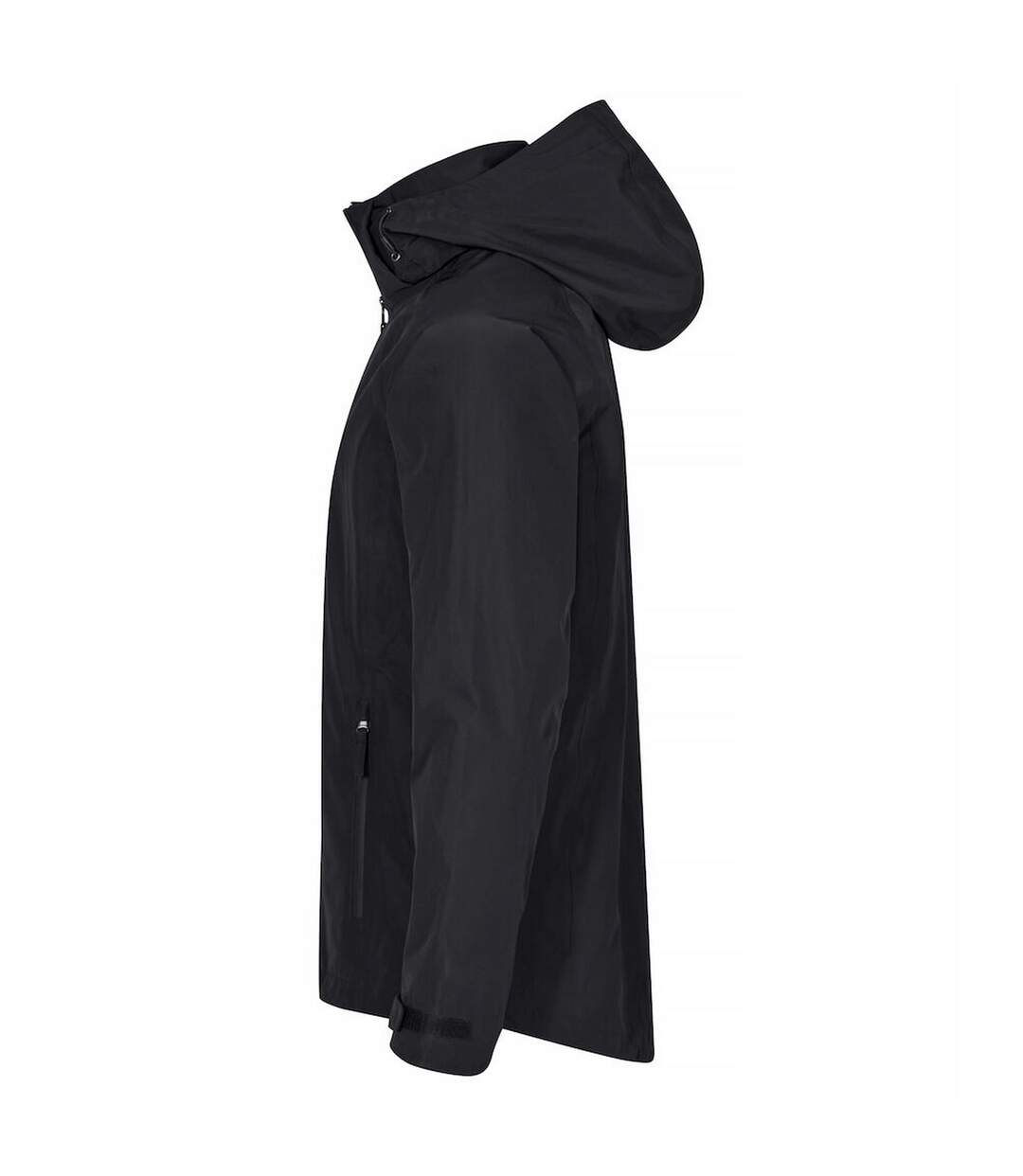 Mens Classic Soft Shell Jacket Black Clique-3