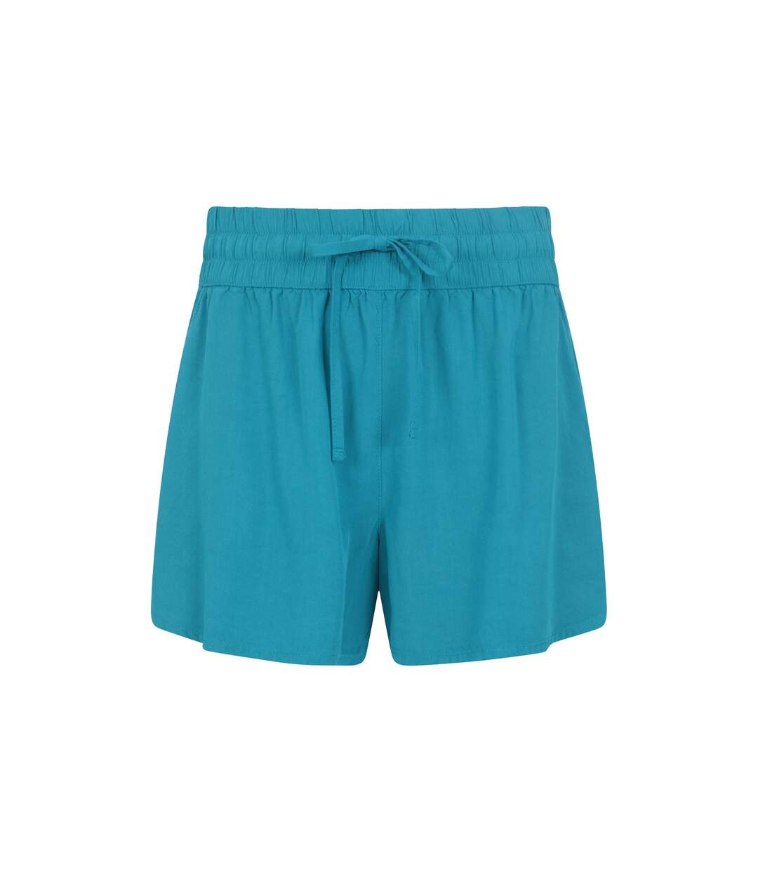 Womens/ladies Vibe Pull-on Shorts Teal Mountain Warehouse-1