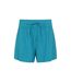 Womens/ladies Vibe Pull-on Shorts Teal Mountain Warehouse-1