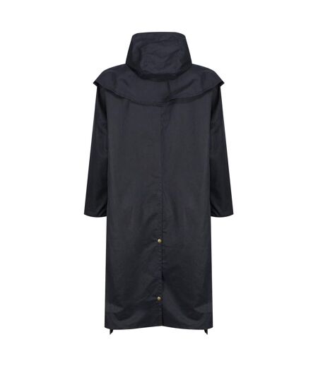 Mens cranbrook waterproof wax jacket navy Regatta