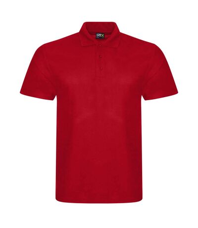 PRO RTX Mens Pro Pique Polo Shirt (Red) - UTPC3015