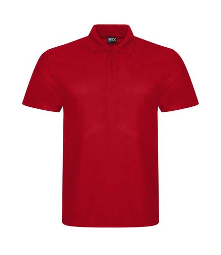 PRO RTX Mens Pro Pique Polo Shirt (Red) - UTPC3015