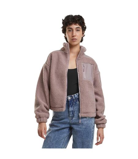 Veste Polaire Femme Rose Pâle Urban Classics