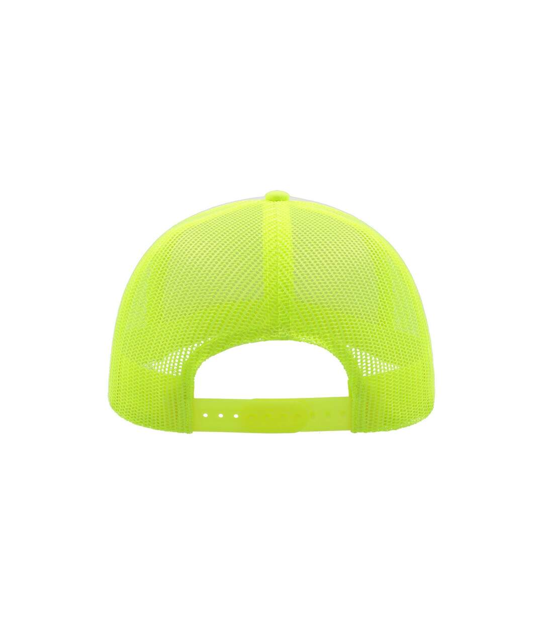 Casquette style trucker rapper mixte jaune fluo / blanc Atlantis-2