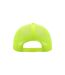 Casquette style trucker rapper mixte jaune fluo / blanc Atlantis-2