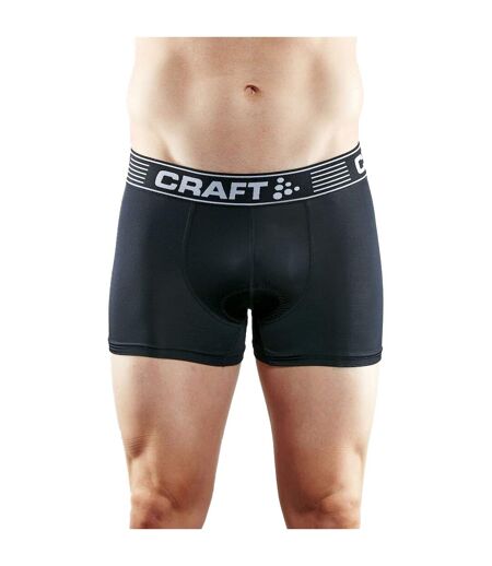 Craft Mens Greatness Cycling Boxer Shorts (Black/White) - UTUB912
