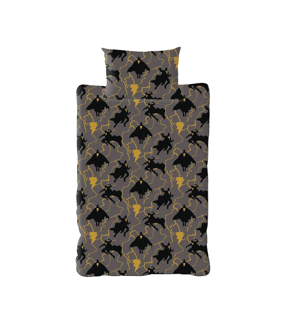 Reversible Duvet Set Multicoloured Black Adam-2
