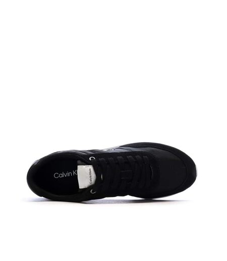 Baskets noir/blanc homme calvin klein jeans retros