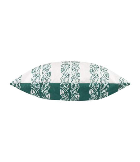 Paoletti Kalindi Stripe Outdoor Cushion Cover (Teal) (55cm x 55cm) - UTRV3296