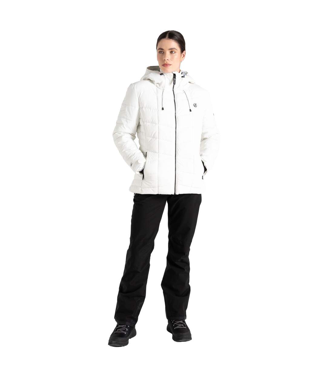 Blouson de ski blindside femme blanc de blanc Dare 2B-3