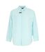 Mens Stripe Long-sleeved Shirt White Light Green Scotch And Soda-1