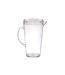 Pichet & 4 Verres Bain de Soleil 25cm Transparent-2
