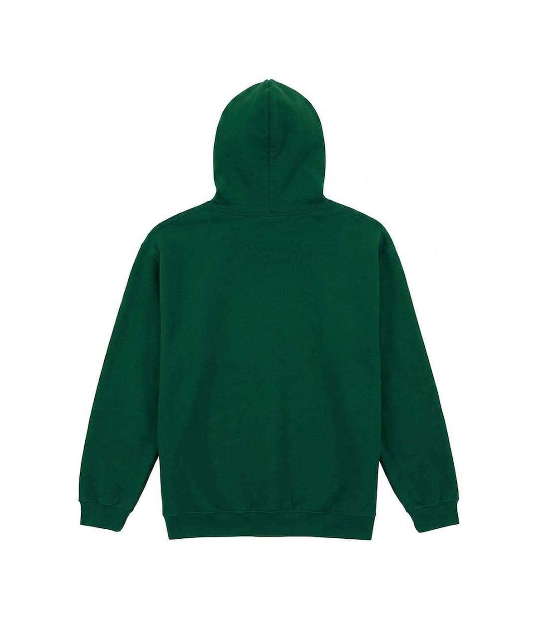Sweat Uni À Capuche Heavy Blend Homme Vert Foncé Gildan-2