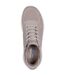 Womens/ladies bobs squad chaos current muse sports trainers taupe Skechers-4