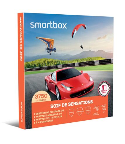Soif de sensations - SMARTBOX - Coffret Cadeau Sport & Aventure