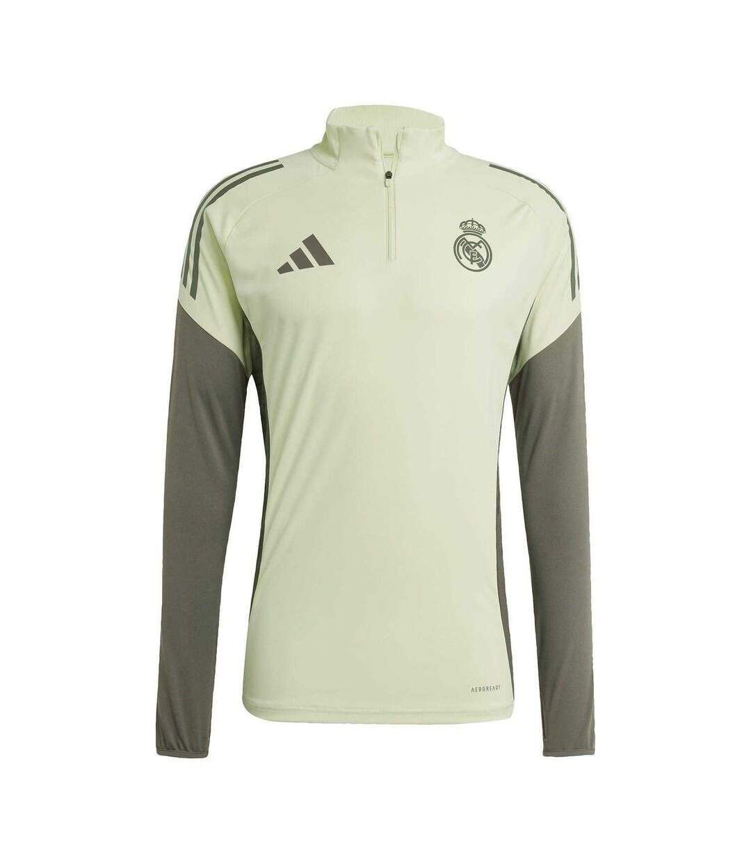 Mens Real Madrid Cf Training Track Top Green Adidas-2