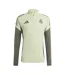 Mens Real Madrid Cf Training Track Top Green Adidas-2