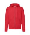 Fruit Of The Loom - Veste à capuche - Homme (Rouge) - UTBC1369