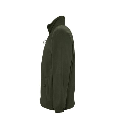 Veste Polaire North Homme Kaki SOLS