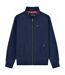 Blouson Harrington Homme Bleu Marine Lambretta-1