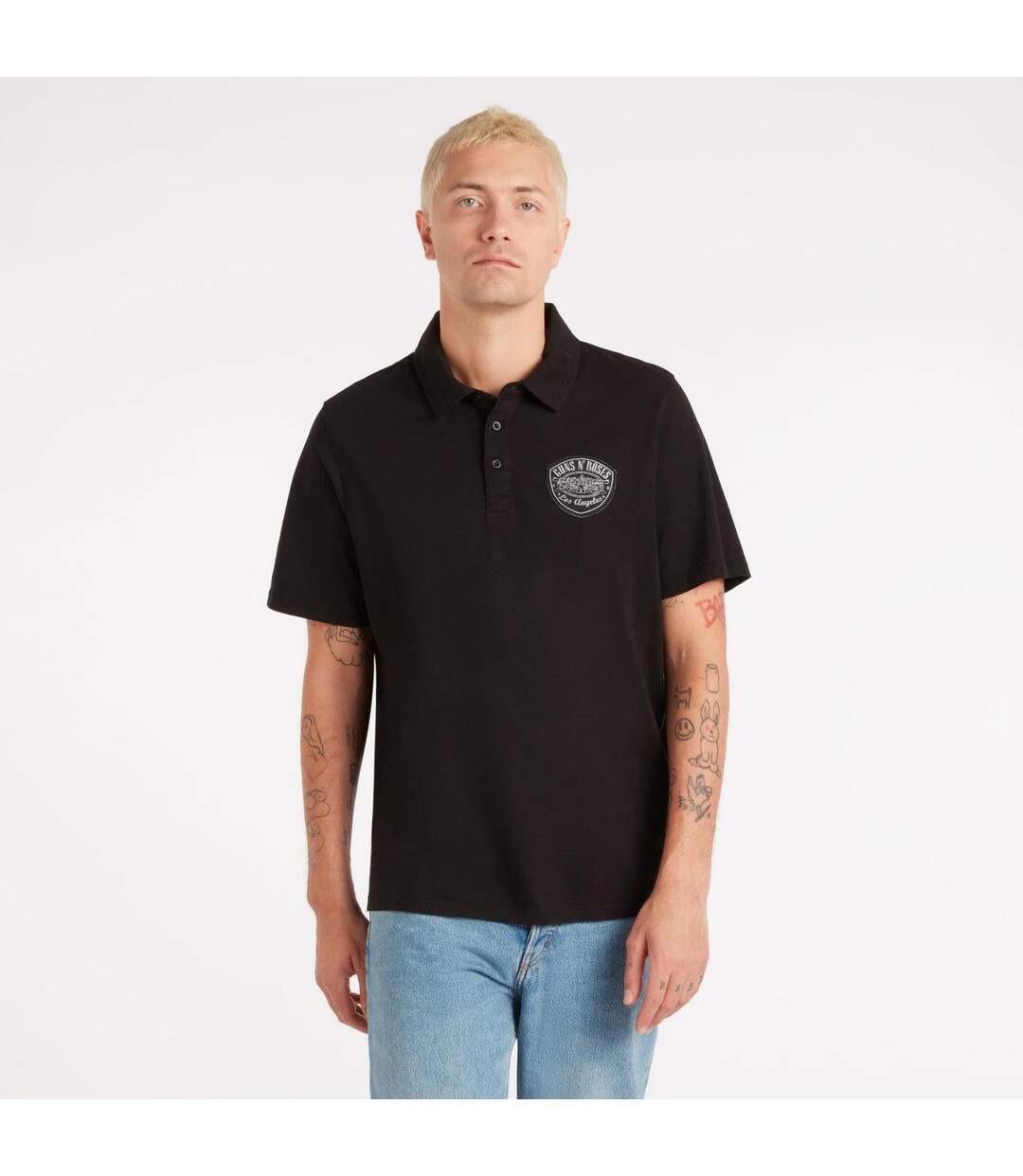 Polo Paradise City Adulte Noir Amplified-1