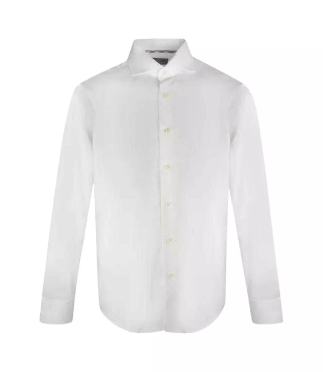 Chemise Manches Longues Motif/style Uni Homme Blanc Aquascutum-1