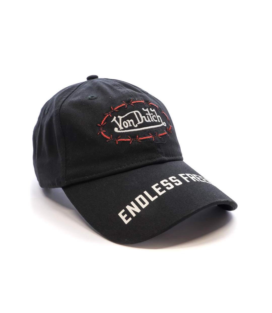 Casquette Noire/Rouge Homme Von Dutch 966120 - Taille unique-2