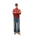 Mens Logo Sweatshirt Terracotta Tommy Jeans-1