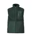 Mens Customised Pile Zipped Gilet Forest Green Mascot-1