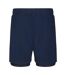 Mens Double Layered Shorts Navy Navy Tombo-2