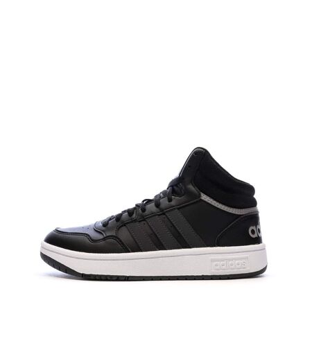 Baskets noires femme adidas hoops gw5456