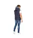 Mens Sandbox Hooded Gilet Navy Crosshatch-3
