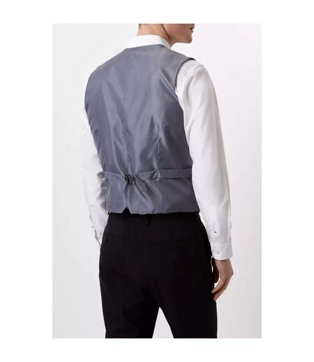 Mens essential slim waistcoat black Burton