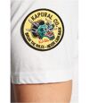 Tee shirt en coton à logo patché   -  Kaporal - Homme